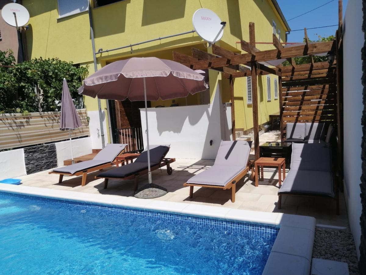 Apartment Rustica Zadar With Exclusive Use Of The Pool-Ground Floor ภายนอก รูปภาพ